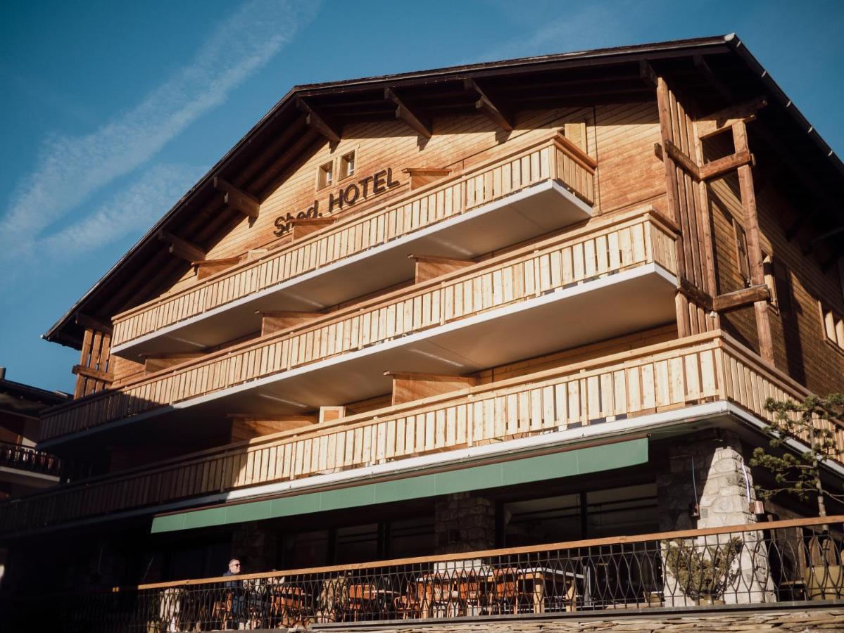 Shed Hotel Verbier Kültér fotó